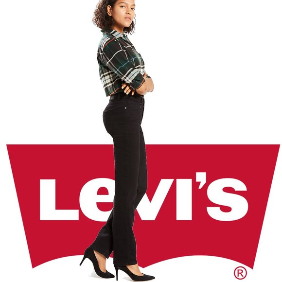 Levi's Denim - LEVI'S 505 Black Straight Leg Jeans Size 12M